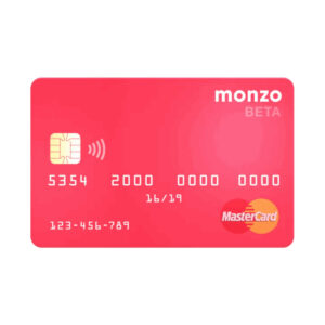 UK MONZO PREPAID MASTERCARD [CREDIT] | £5000