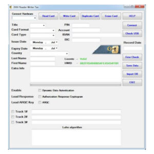 EMV Reader Writer Tan ( EMV Software)